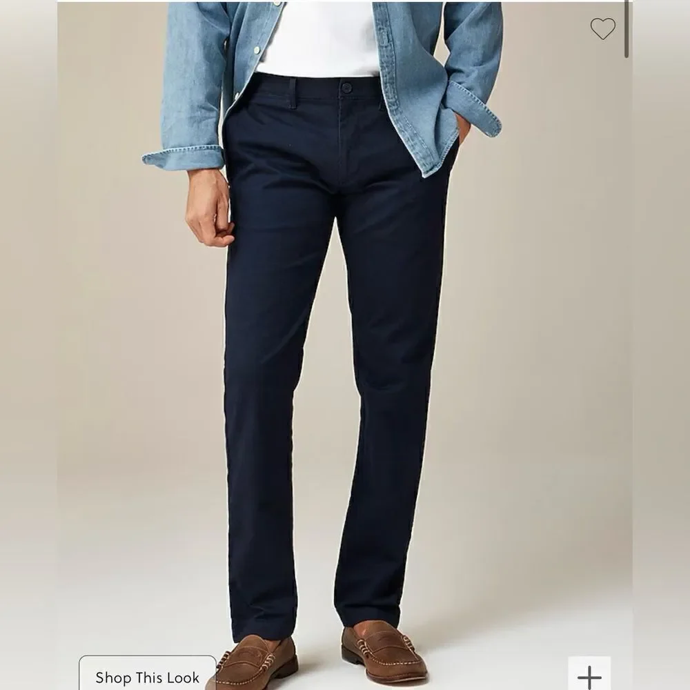 J.Crew 484 Slim-fit stretch chino pant